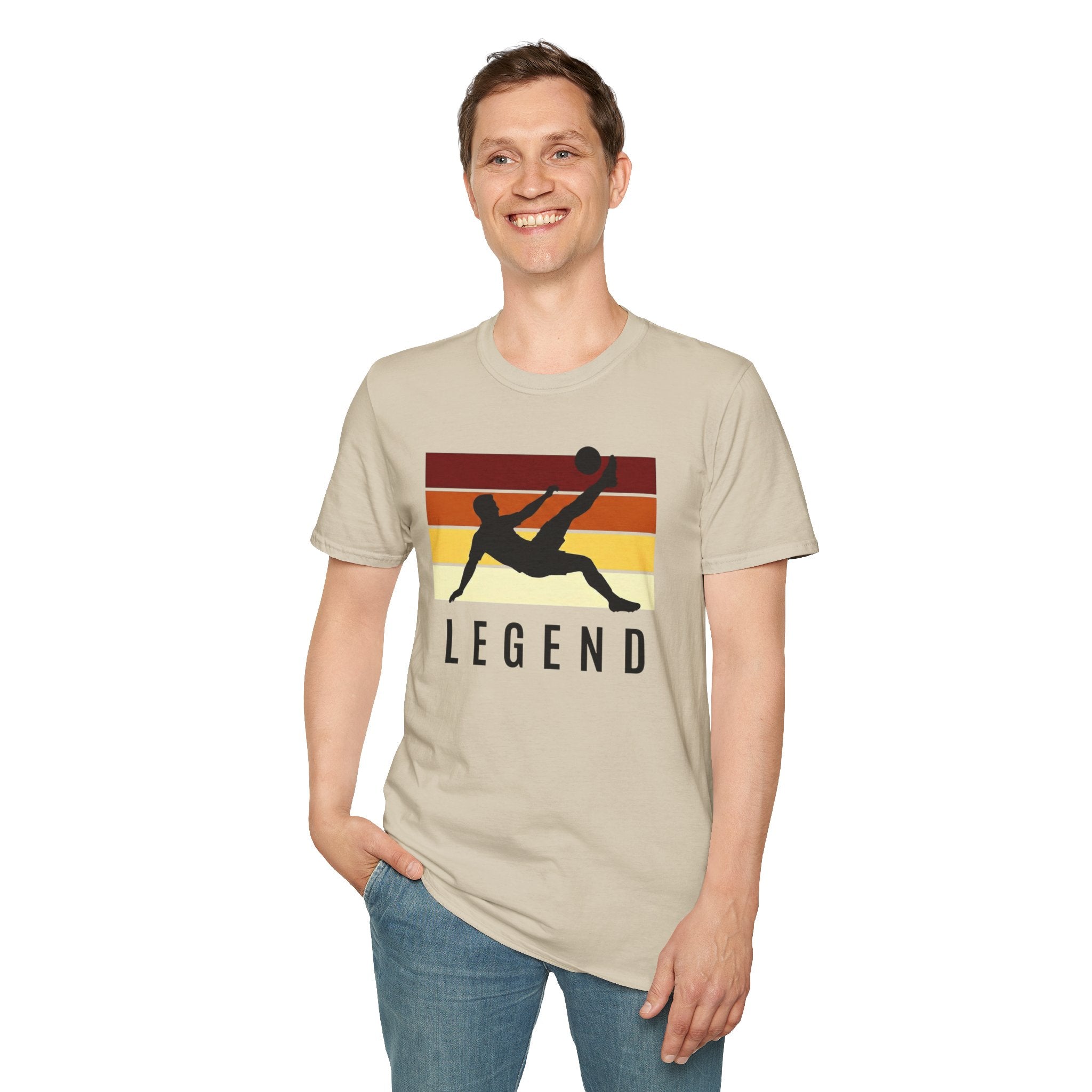 Soccer Legend Vintage Retro T-Shirt